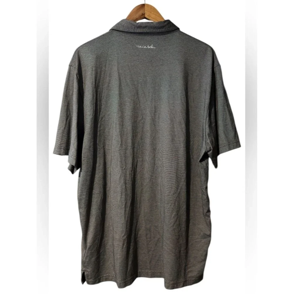 Travis Mathew Men’s Size XXL Gray Short Sleeve Collared Polo Shirt - Summer - Picture 3 of 3